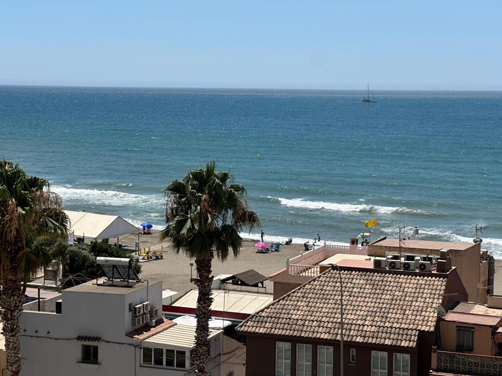 Mare Nostrum Beach El Palo Vistas Al Mar Terraza ,Aparcamiento Málaga Dış mekan fotoğraf